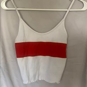 red striped tank